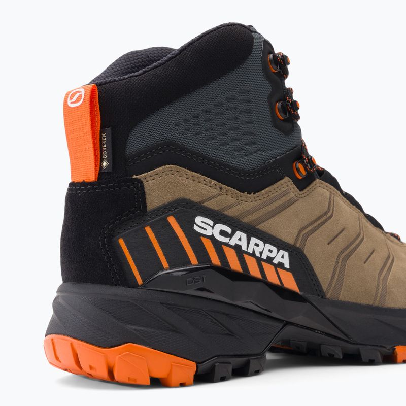 Férfi túrabakancs SCARPA Rush TRK GTX sivatag/mangó 9