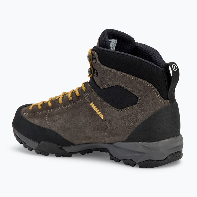 Férfi trekking cipő SCARPA Mojito Hike GTX titanium/mustard 3