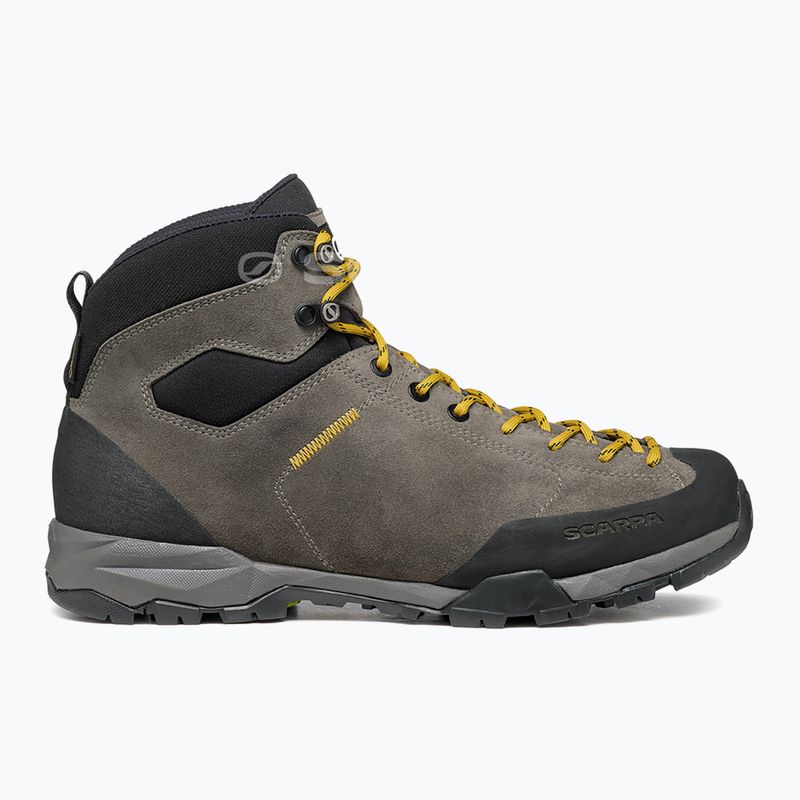 Férfi trekking cipő SCARPA Mojito Hike GTX titanium/mustard 9