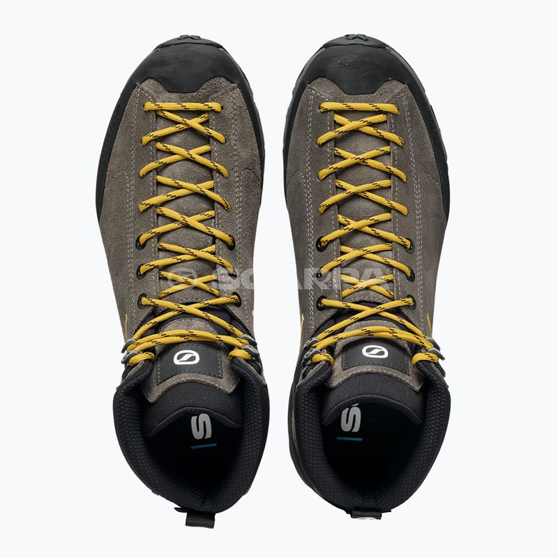 Férfi trekking cipő SCARPA Mojito Hike GTX titanium/mustard 10