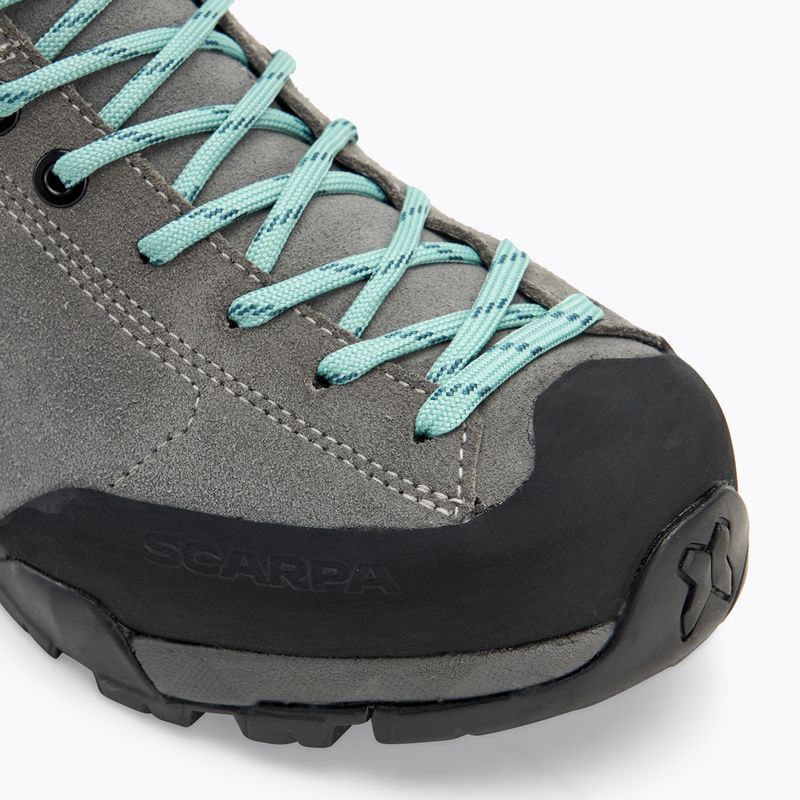 Női trekking cipő SCARPA Mojito Hike GTX smoke/jade 7