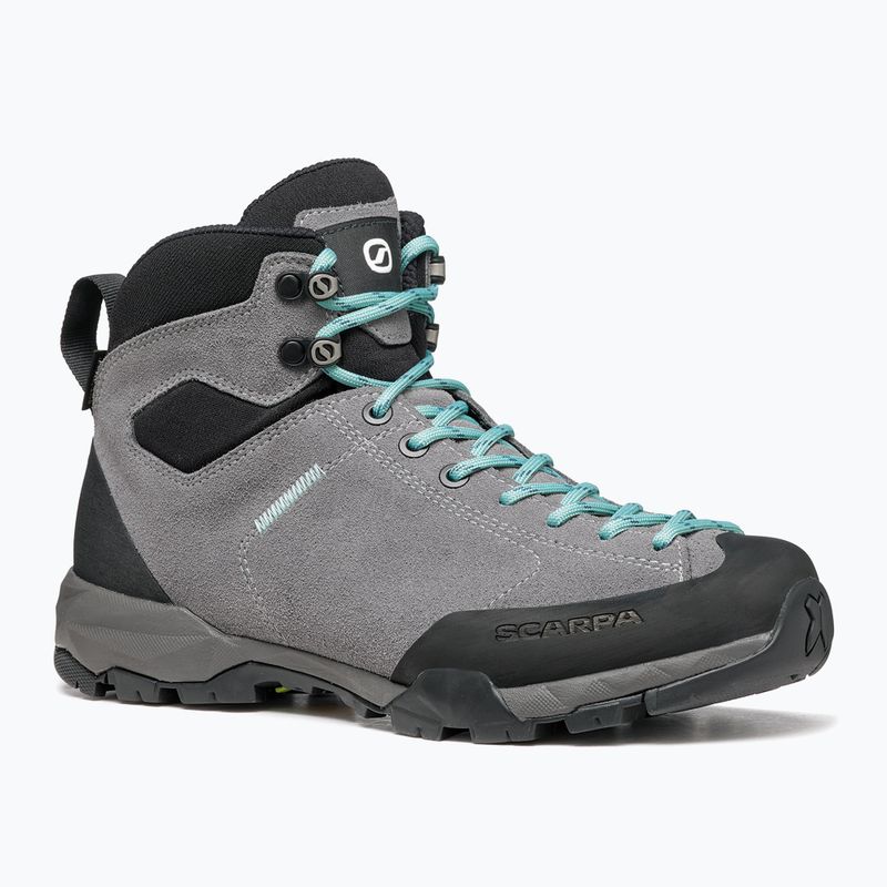 Női trekking cipő SCARPA Mojito Hike GTX smoke/jade 8