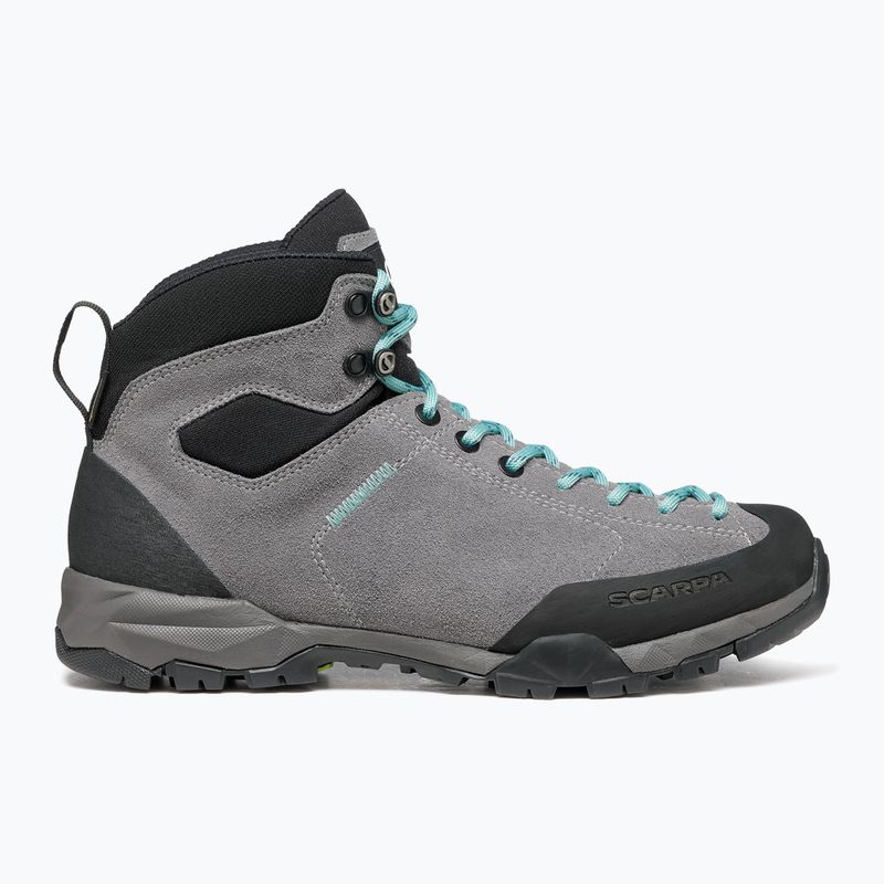 Női trekking cipő SCARPA Mojito Hike GTX smoke/jade 9