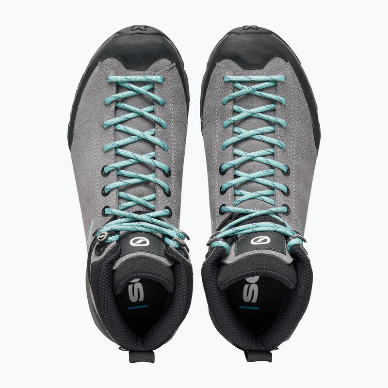 Női trekking cipő SCARPA Mojito Hike GTX smoke/jade 12