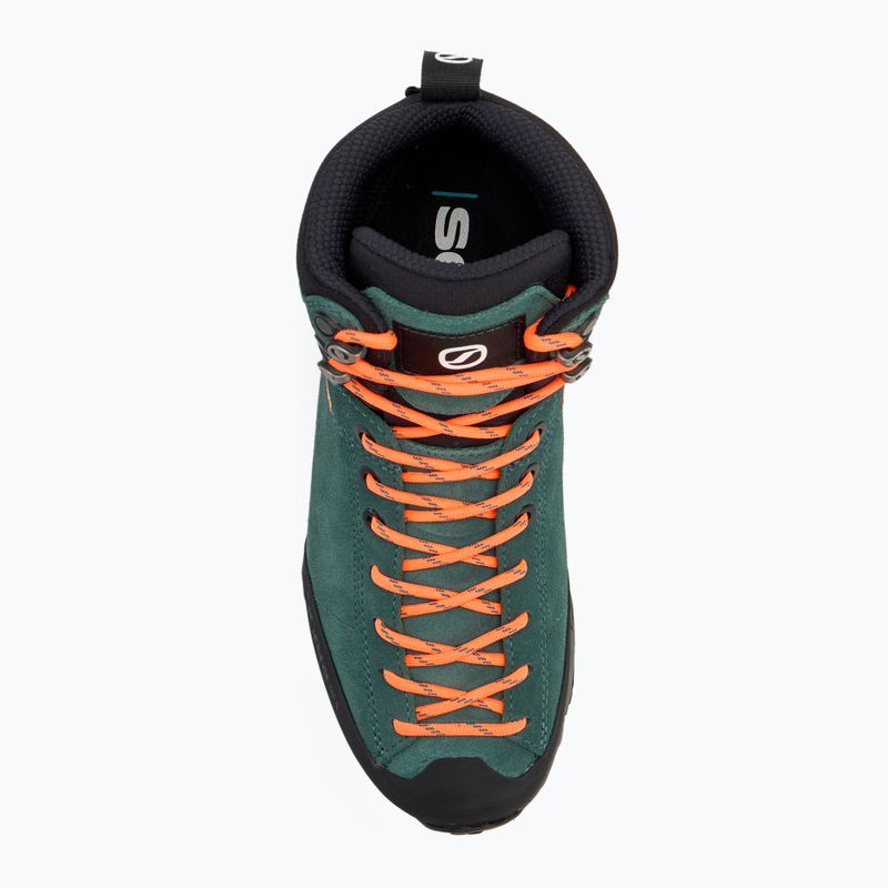 Női trekking cipő SCARPA Mojito Hike GTX botanic green/orange pop 5