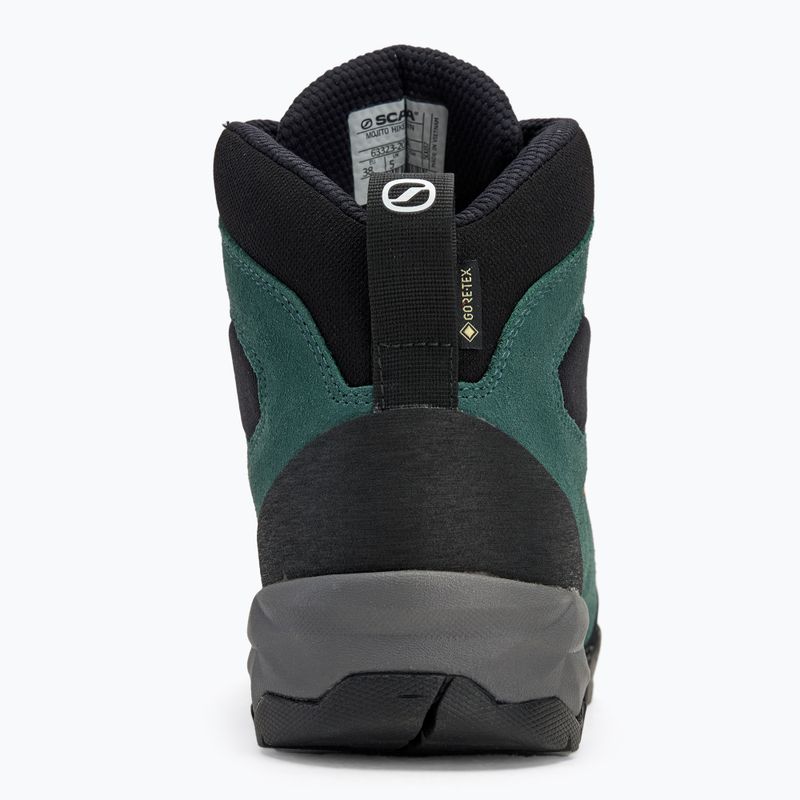 Női trekking cipő SCARPA Mojito Hike GTX botanic green/orange pop 6