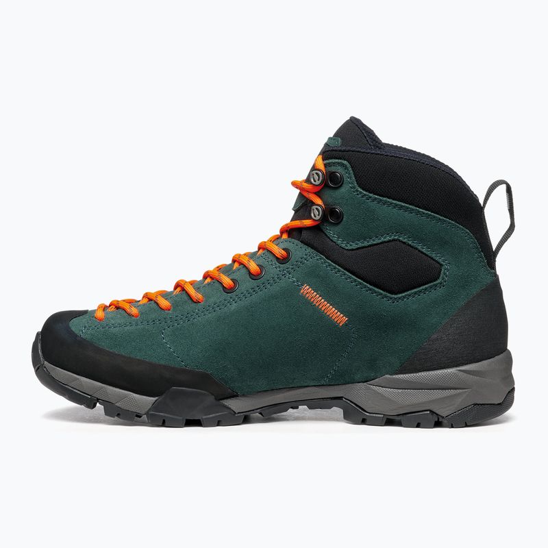 Női trekking cipő SCARPA Mojito Hike GTX botanic green/orange pop 10