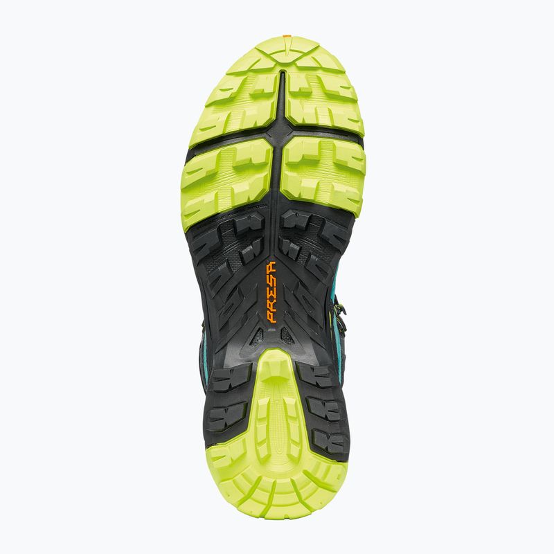 Női túrabakancs SCARPA Rush TRK GTX kerámia/napsütötte lime 16