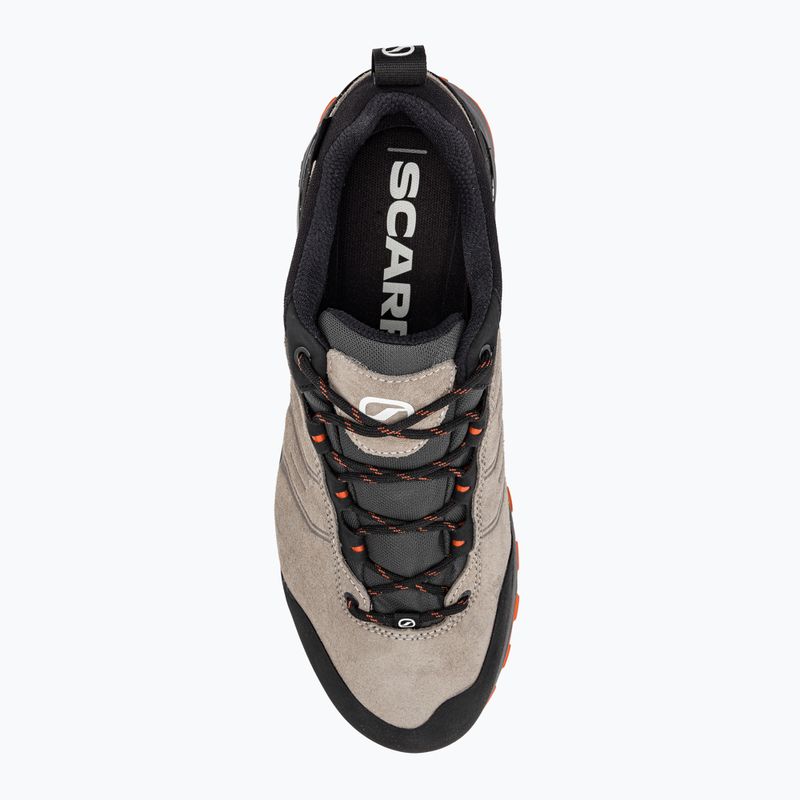 Férfi túrabakancs SCARPA Rush Trail GTX taupe/mango 6