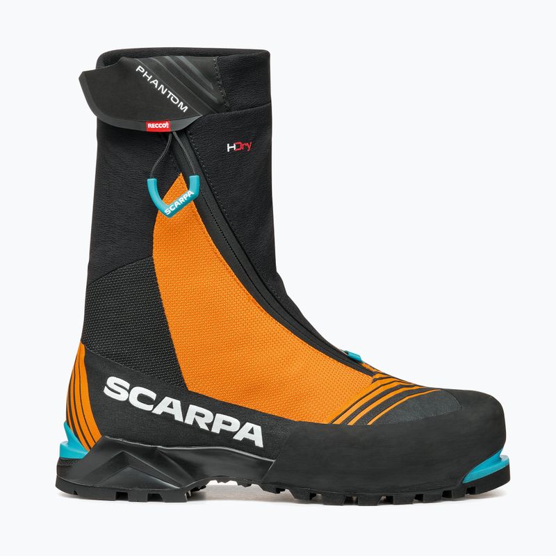 Scarpa Phantom Tech HD fekete/világos narancssárga férfi magashegyi bakancsok 8