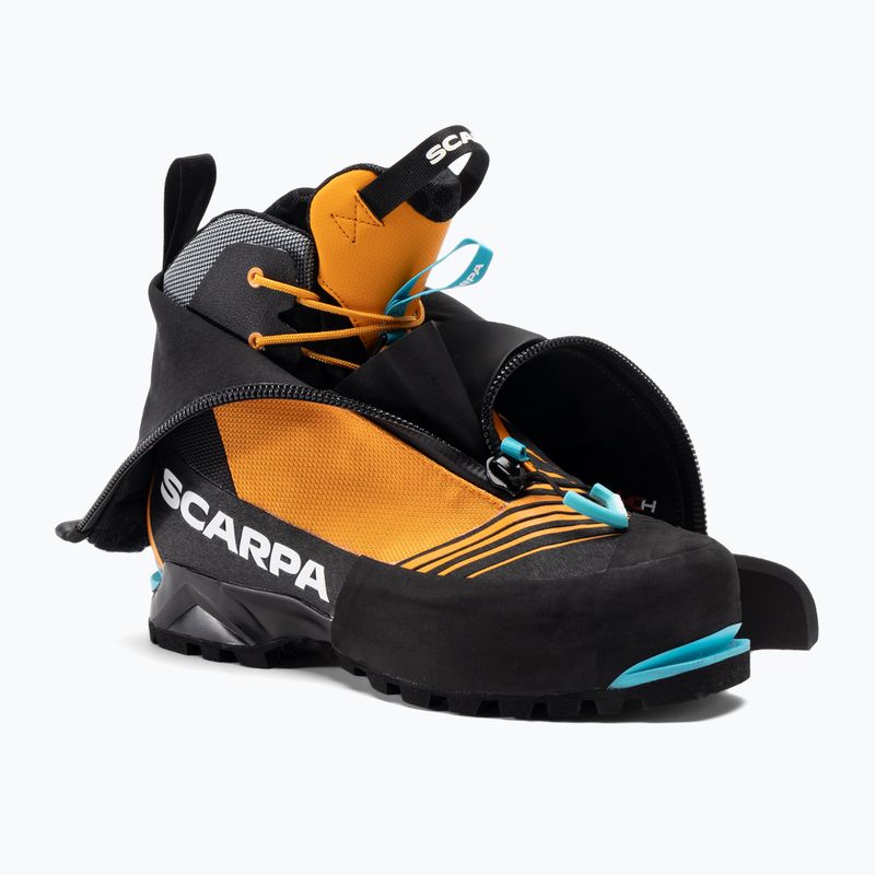 Scarpa Phantom Tech HD fekete/világos narancssárga férfi magashegyi bakancsok 6