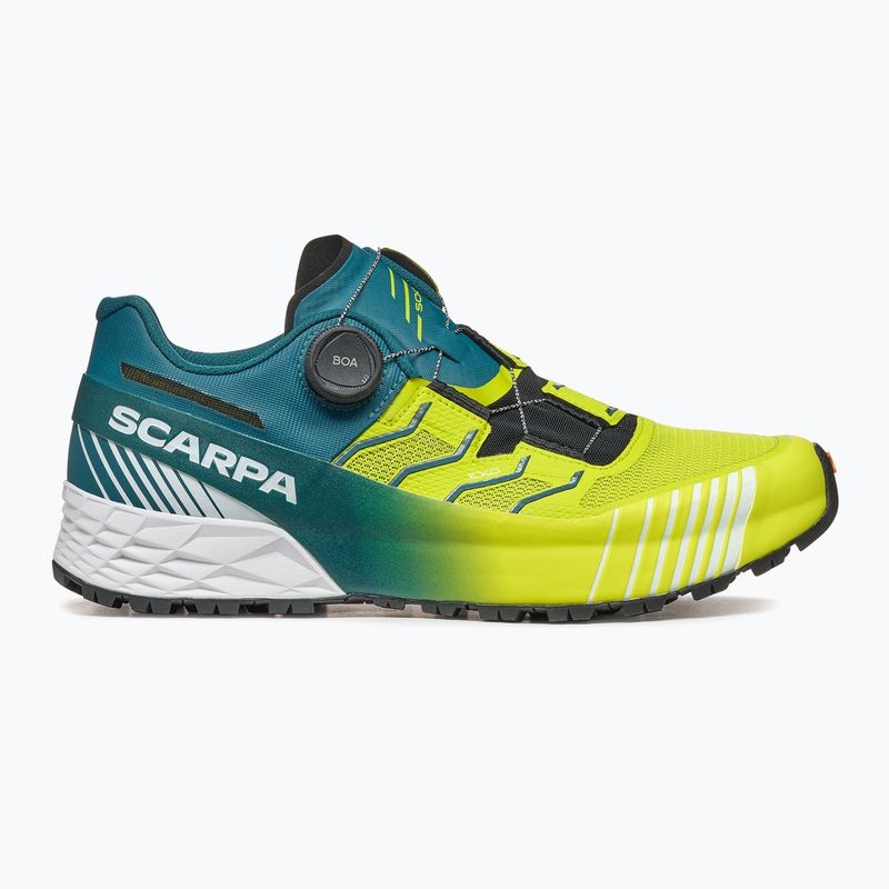 Férfi SCARPA Ribelle Run Calibre HT futócipő lime green/deep lagun
