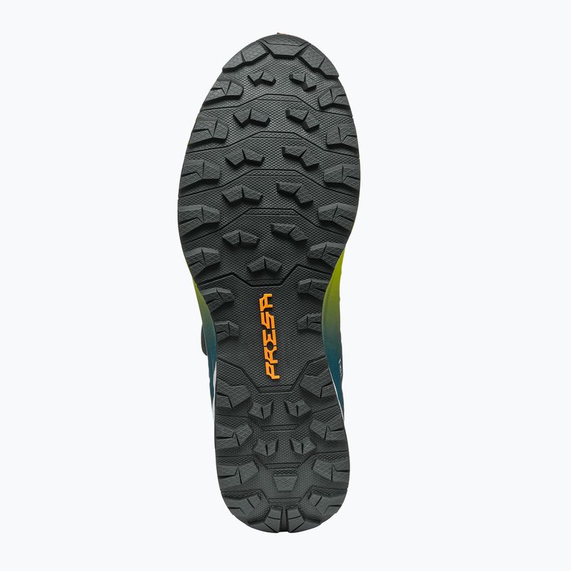 Férfi SCARPA Ribelle Run Calibre HT futócipő lime green/deep lagun 2