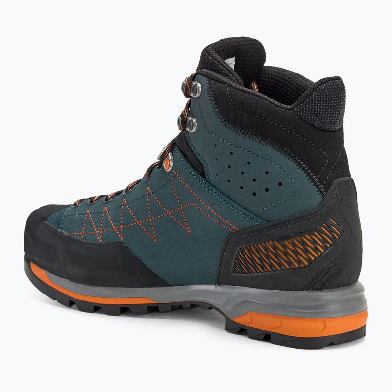 Férfi átmeneti cipő SCARPA Zodiac TRK GTX petrol/rust orange 3