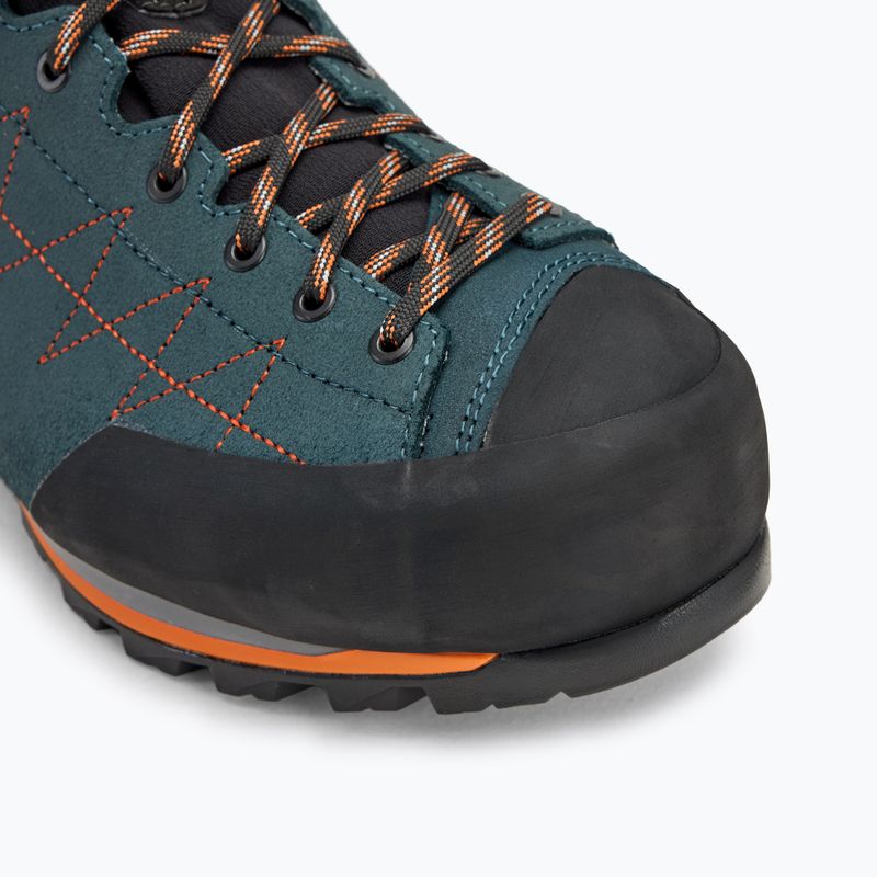 Férfi átmeneti cipő SCARPA Zodiac TRK GTX petrol/rust orange 7