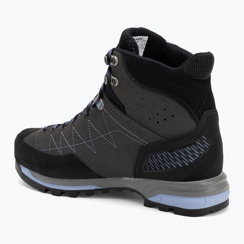 Női átmeneti cipő SCARPA Zodiac TRK GTX anthracite/lavender 3