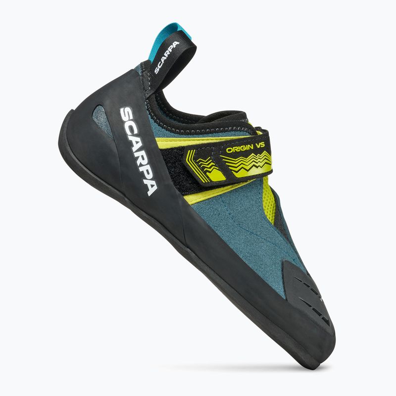 Mászócipő SCARPA Origin VS petrol/lime 9