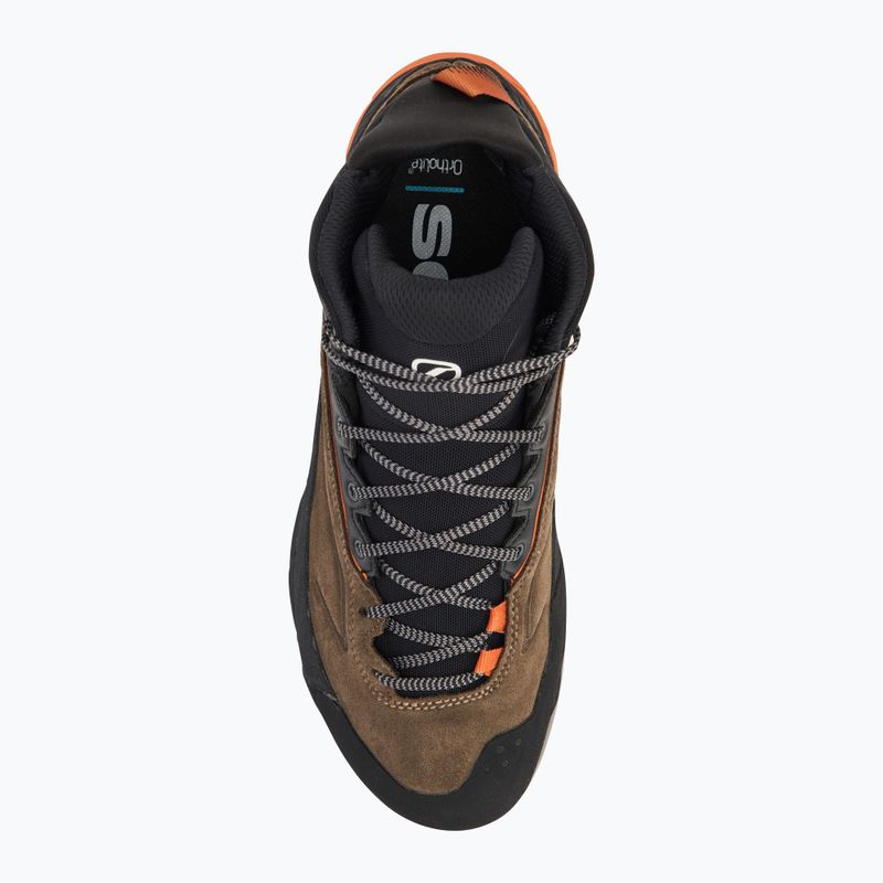 Férfi közelítő cipő SCARPA Rapid Xt Mid Gtx caribou / rust orange 5