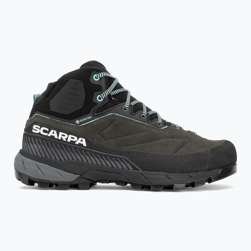 SCARPA Rapid XT Mid GTX shark/aqua női közelítő cipő 2