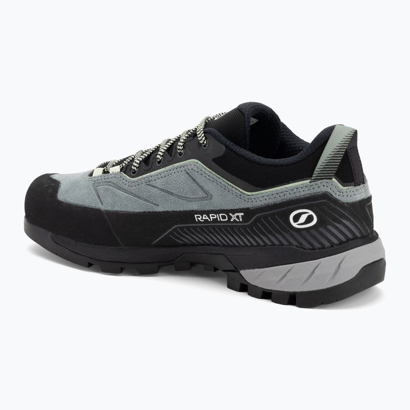 SCARPA Rapid XT női közelítő cipő conifer/sunny lime 3
