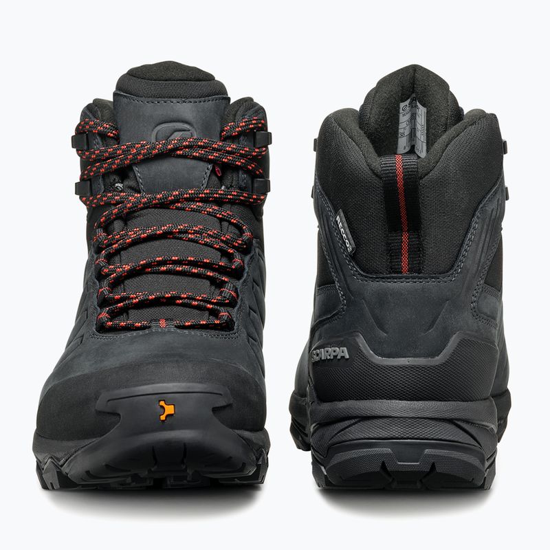 Női túracipő SCARPA Moraine Polar GTX dark anthracite/ coral 11