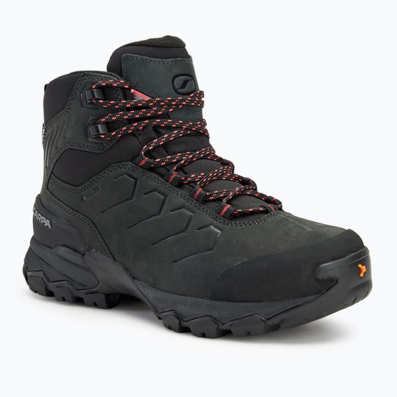 Női túracipő SCARPA Moraine Polar GTX dark anthracite/ coral