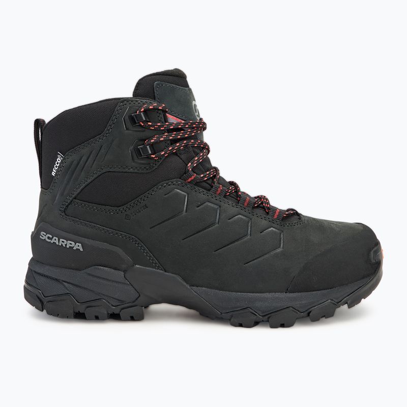 Női túracipő SCARPA Moraine Polar GTX dark anthracite/ coral 2