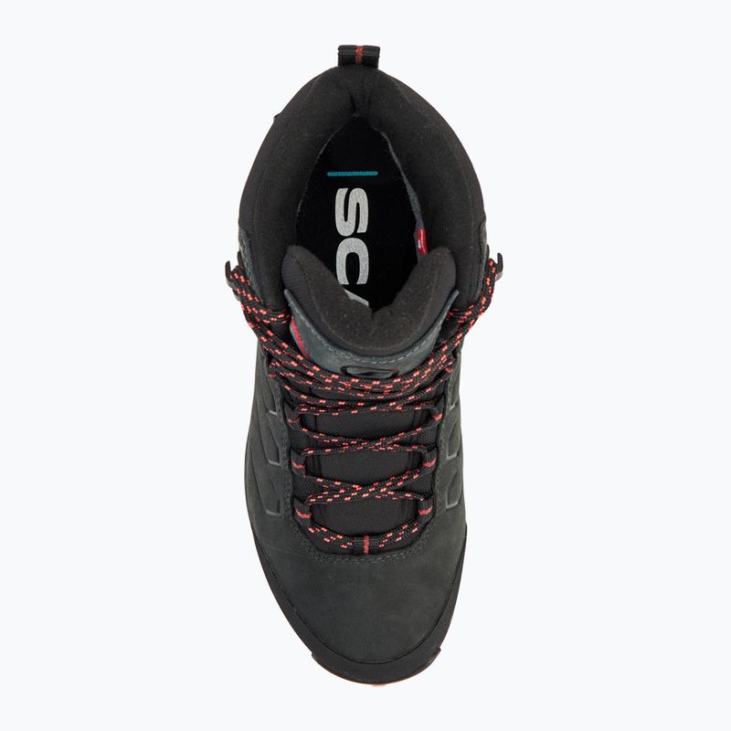 Női túracipő SCARPA Moraine Polar GTX dark anthracite/ coral 5