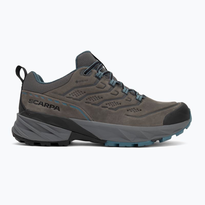 Férfi túrabakancs SCARPA Rush 2 Pro GTX titanum/óceán 2