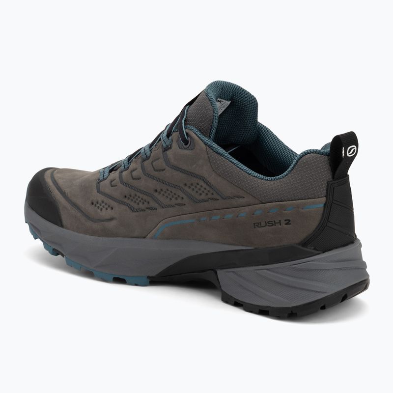 Férfi túrabakancs SCARPA Rush 2 Pro GTX titanum/óceán 3