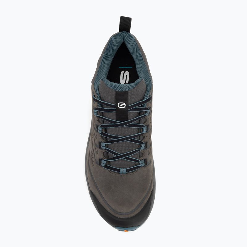 Férfi túrabakancs SCARPA Rush 2 Pro GTX titanum/óceán 5