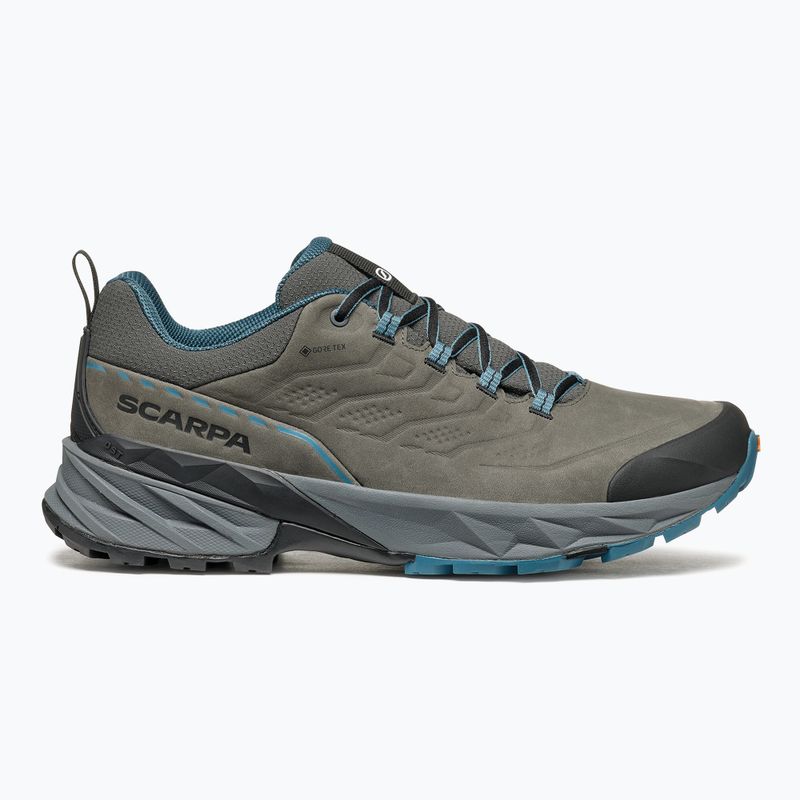 Férfi túrabakancs SCARPA Rush 2 Pro GTX titanum/óceán 8