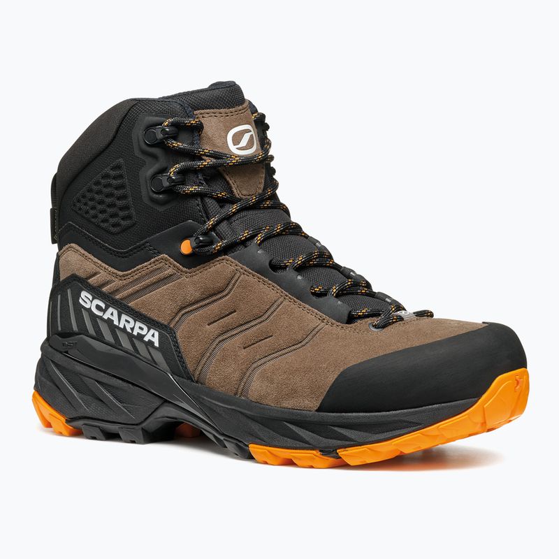 Férfi túracipő SCARPA Rush TRK GTX brown/orange 8