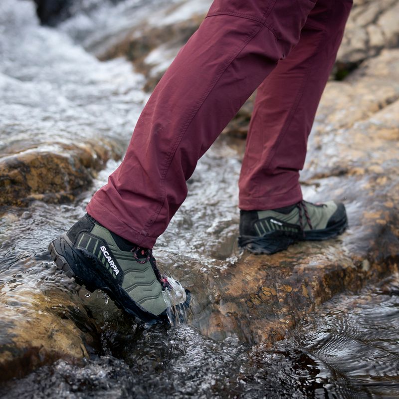 Női túrabakancs SCARPA Rush TRK GTX birch/flamingo 11