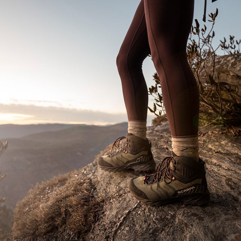 Női túrabakancs SCARPA Rush TRK GTX birch/flamingo 12