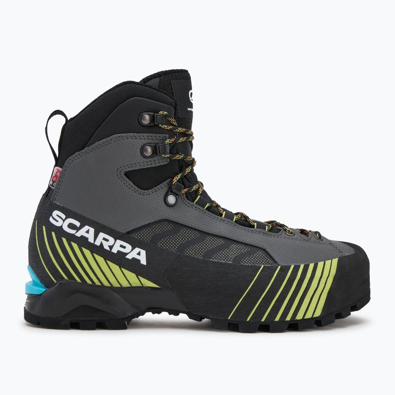 Férfi magas alpin csizma SCARPA Ribelle Lite HD vas szürke / lime 2