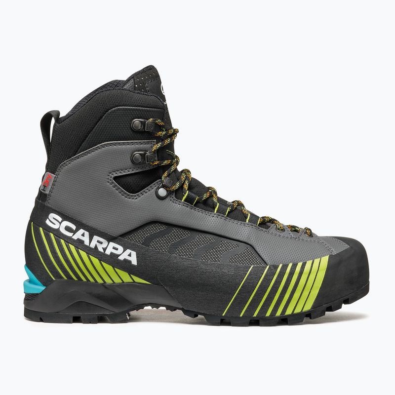 Férfi magas alpin csizma SCARPA Ribelle Lite HD vas szürke / lime