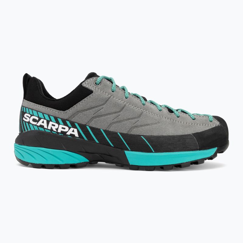 Női közelítő cipő SCARPA Mescalito füst/trópusi zöld 2