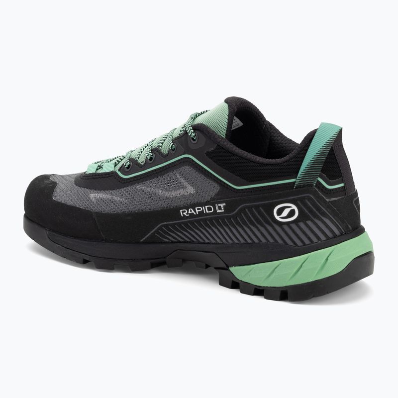 Női hegymászó csizma SCARPA Rapid LT antracit/világoszöld 3