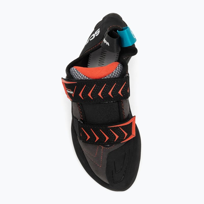 Mászócipő SCARPA Vapor V LV füst/korall színű 5