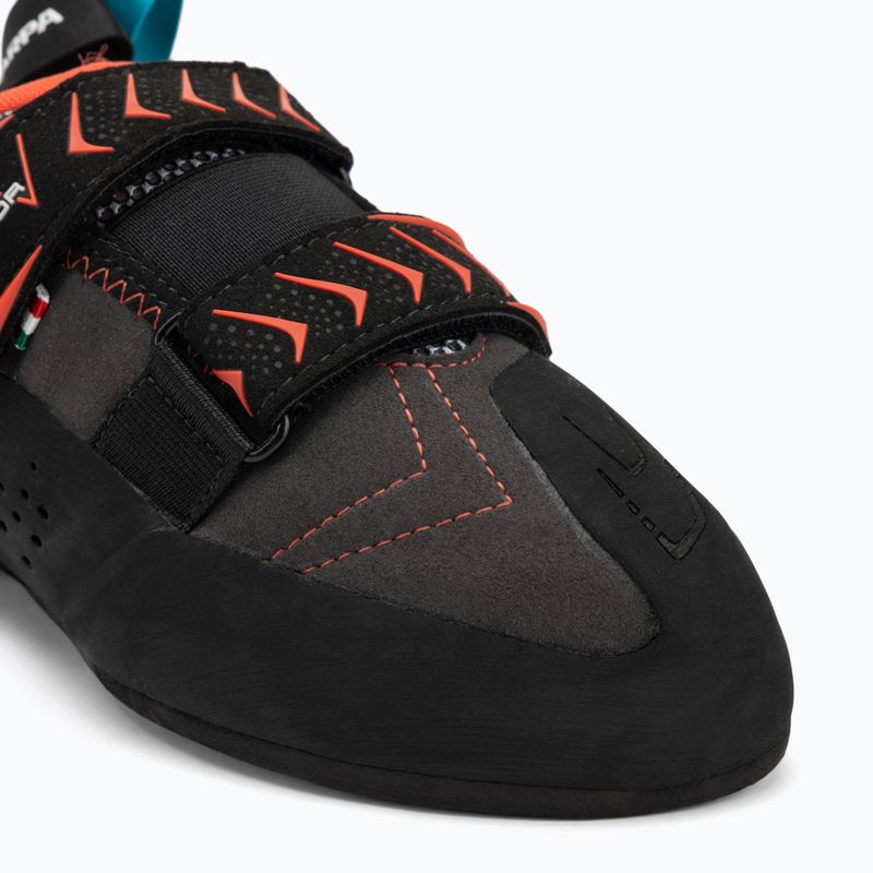 Mászócipő SCARPA Vapor V LV füst/korall színű 7
