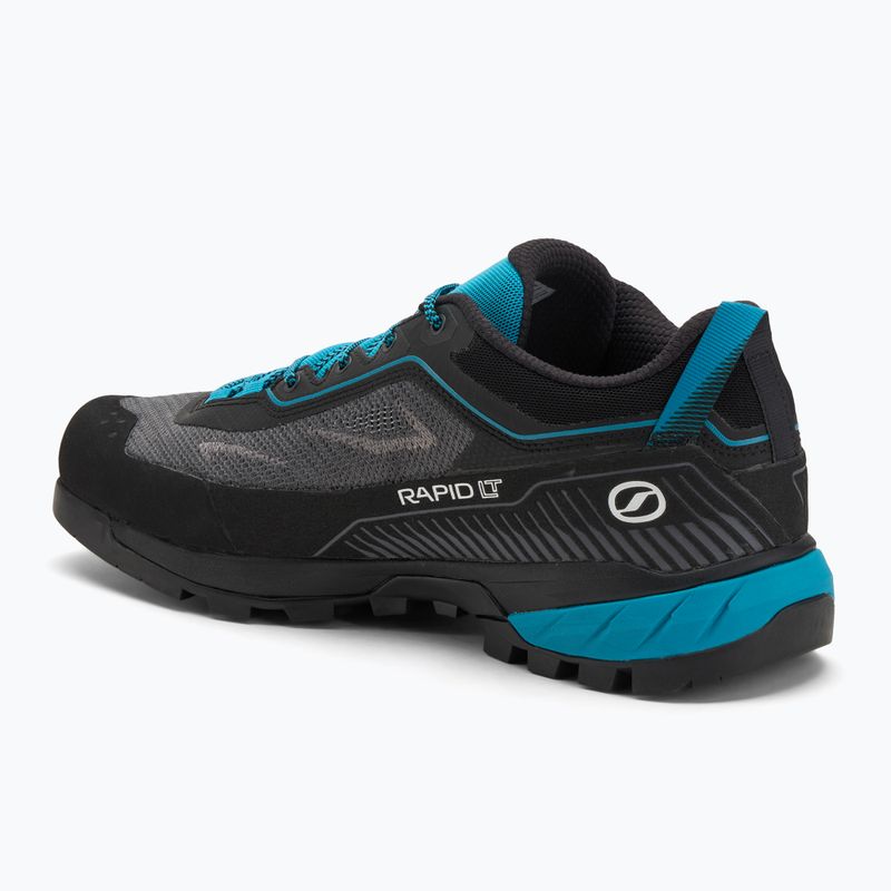 Férfi SCARPA Rapid LT közelítő cipő antracit/reef kék 3