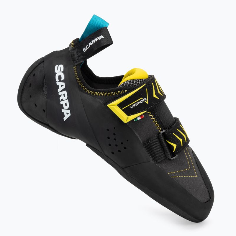 SCARPA Vapor V füst/sárga mászócipő 2