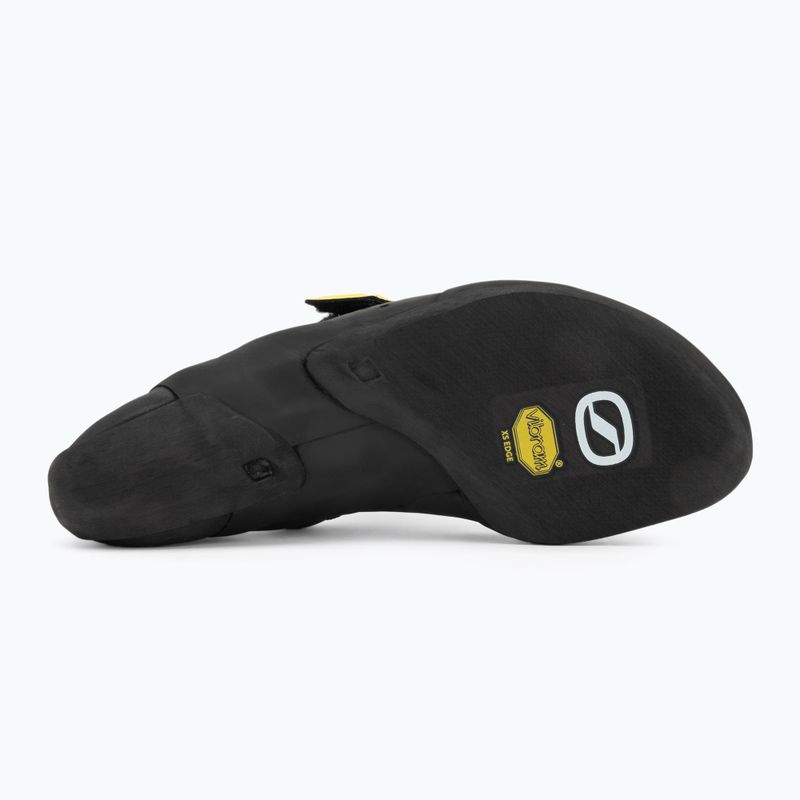 SCARPA Vapor V füst/sárga mászócipő 4