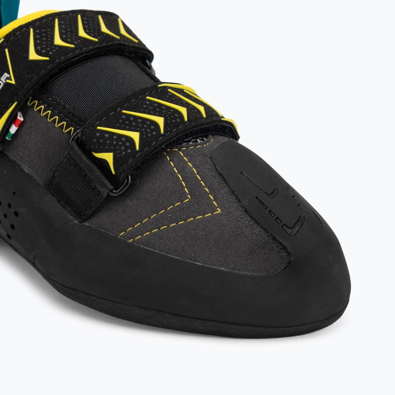 SCARPA Vapor V füst/sárga mászócipő 7