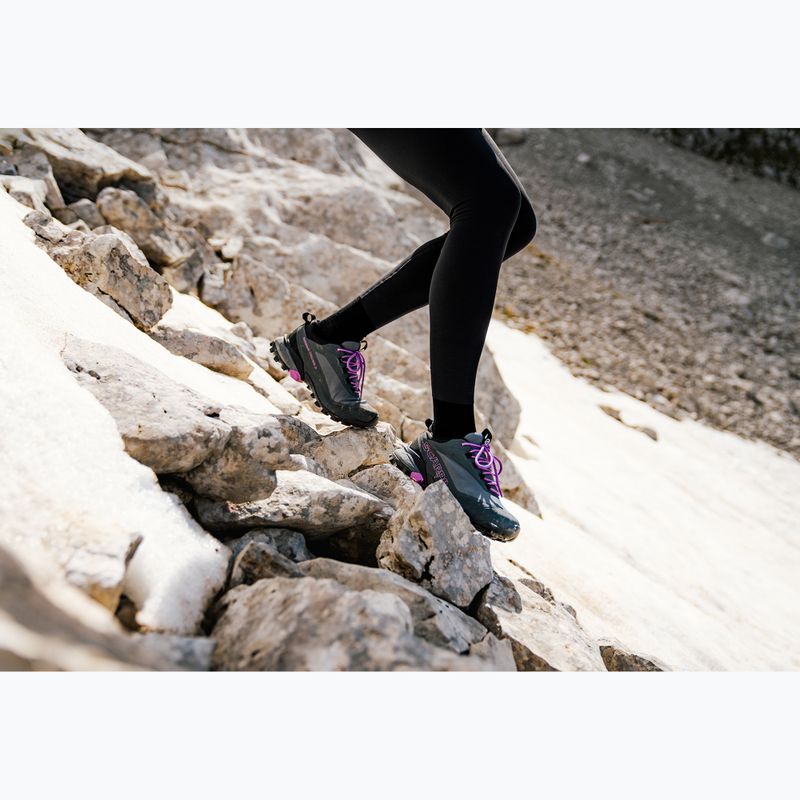 Női túracipők SCARPA Ribelle Cross 2 Mid GTX dark gray/purple 6