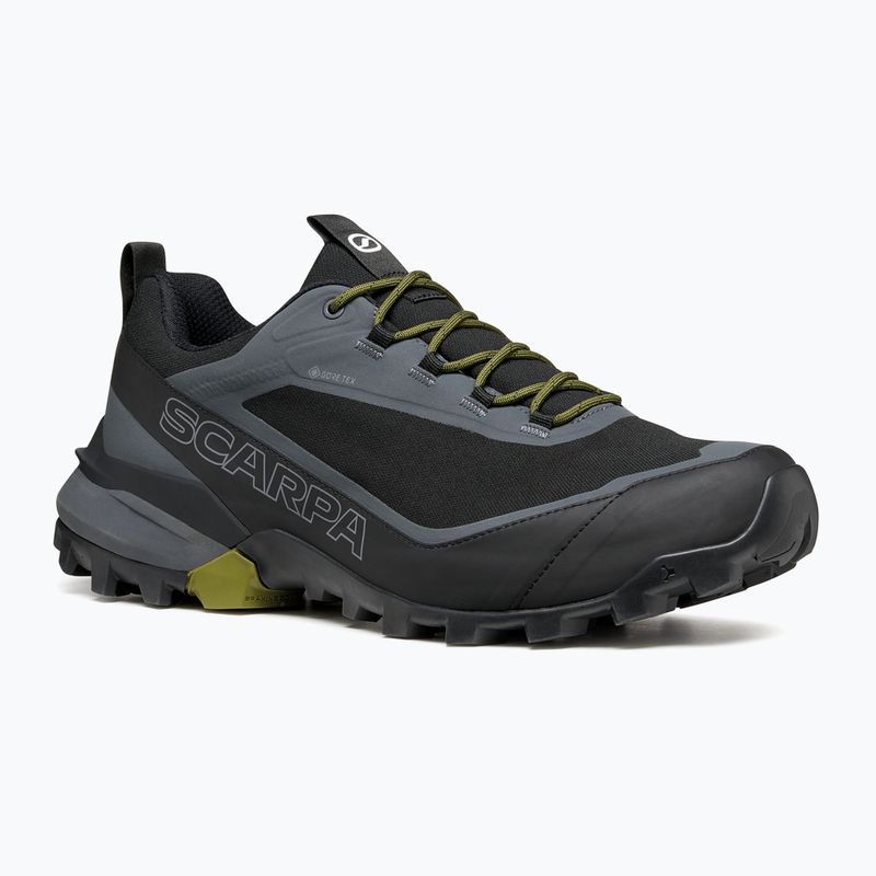 Férfi trekking cipők SCARPA Ribelle Cross 2 GTX black/olive 8