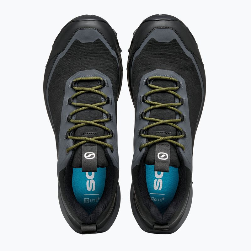 Férfi trekking cipők SCARPA Ribelle Cross 2 GTX black/olive 13