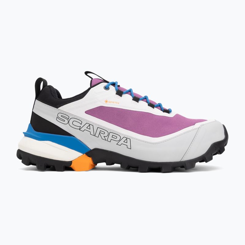 Női túrabakancs SCARPA Ribelle Cross 2 GTX white/orchid 2