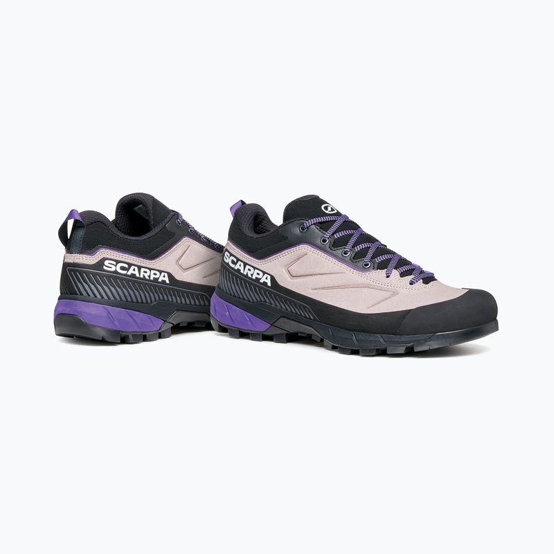 Női megközelítő cipő SCARPA Rapid XT lavender gray/dark purple 4